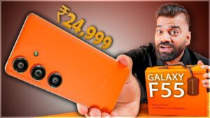 50MP ट्रिपल कैमरा और 12GB तक RAM के साथ Samsung Galaxy F55 5G स्मार्टफोन हुआ लांच,जाने कीमत और स्पेसिफिकेशन।
